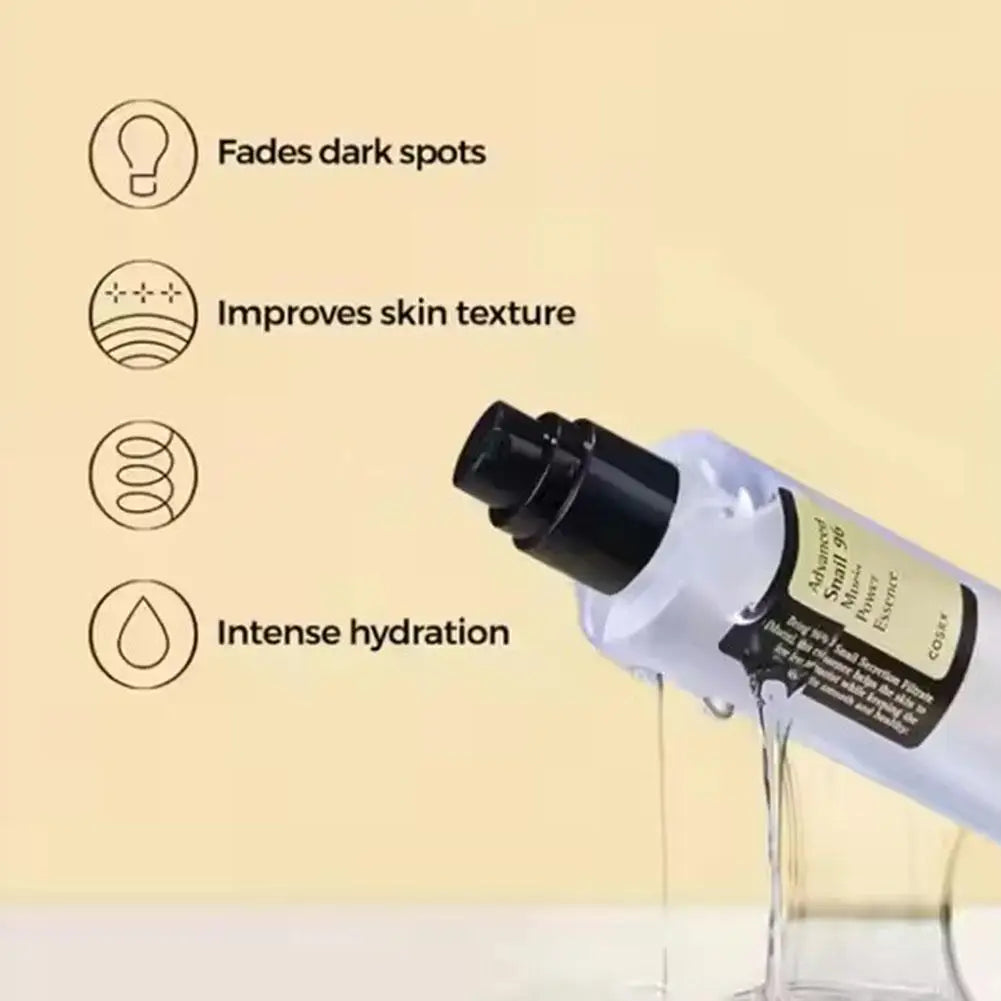 Snail Mucin Power Repair Essence Water Skin Toner Moisturizing Brightening Hyaluronic Acid Prime Deep Nourishing Skin Care Set